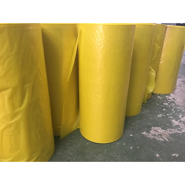Plastik Roll LDPE Kuning 90 cm x 0.05 mm