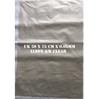 POLYBAG LLDPE CLEAR KW 50 X 75 X 0.05 1