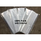 PLASTIC BAG CLEAR ORI LDPE PACK uk.50 X 75 X 0.03 1