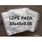 PLASTIC BAG CLEAR ORI LDPE UK. 30 X 45 X 0.05 1