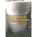 PLASTIC ROLL LDPE ORI CLEAR UK. 17 X 0.05mm X ROLL 1