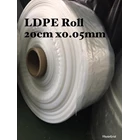 Plastik Roll  LDPE Ori Clear  UK.20 X 0.05 X Roll 1