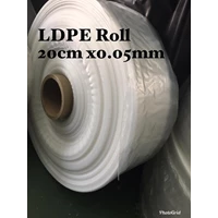 Plastik Roll  LDPE Ori Clear  UK.20 X 0.05 X Roll