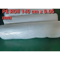 Plastic Roll LDPE Clear 140 cm x 0.05 mm